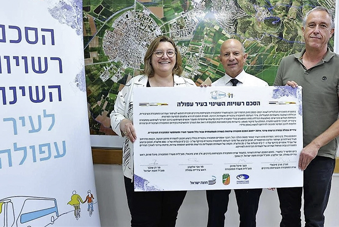 משרד התחבורה ישקיע עשרות מיליוני שקלים בתשתיות התחבורה בעפולה